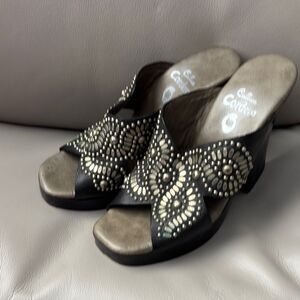 Colleen Cordero Studded Sandals